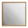 Wandspiegel in Quadratisch mit Holzrahmen - Etvina