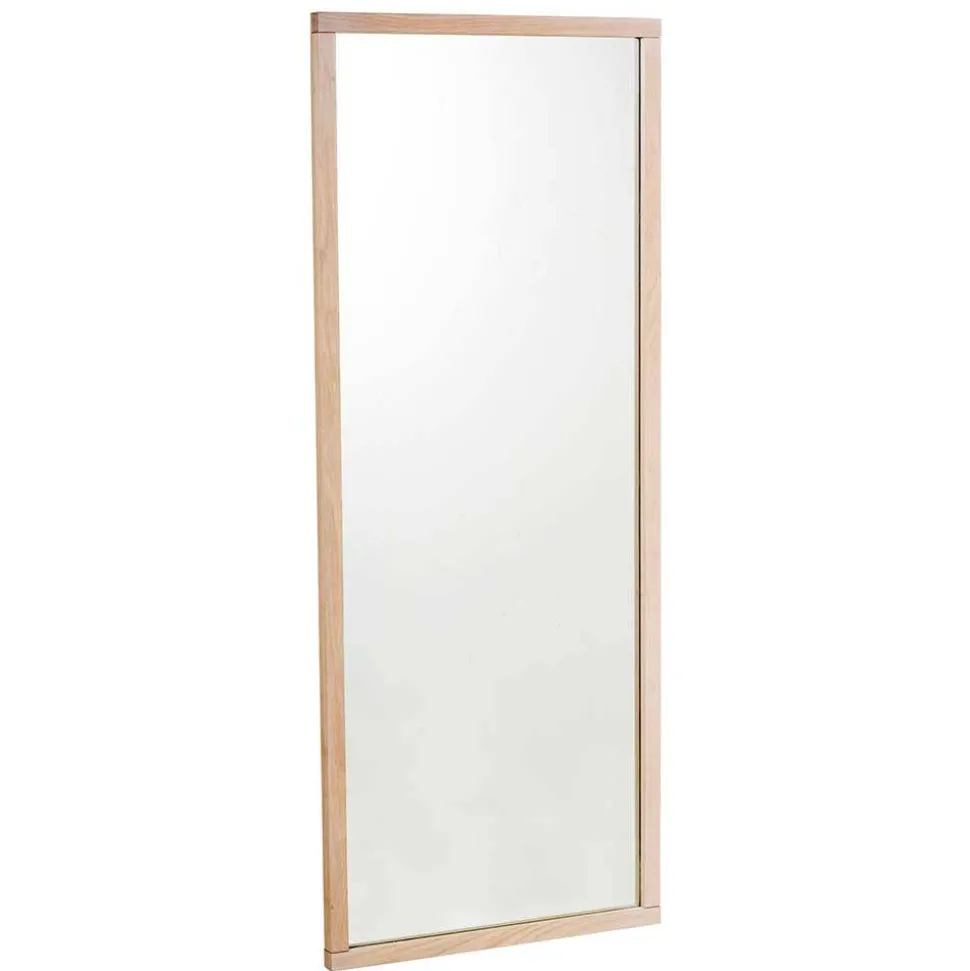 Wandspiegel in White Wash Holzoptik - Vaxos