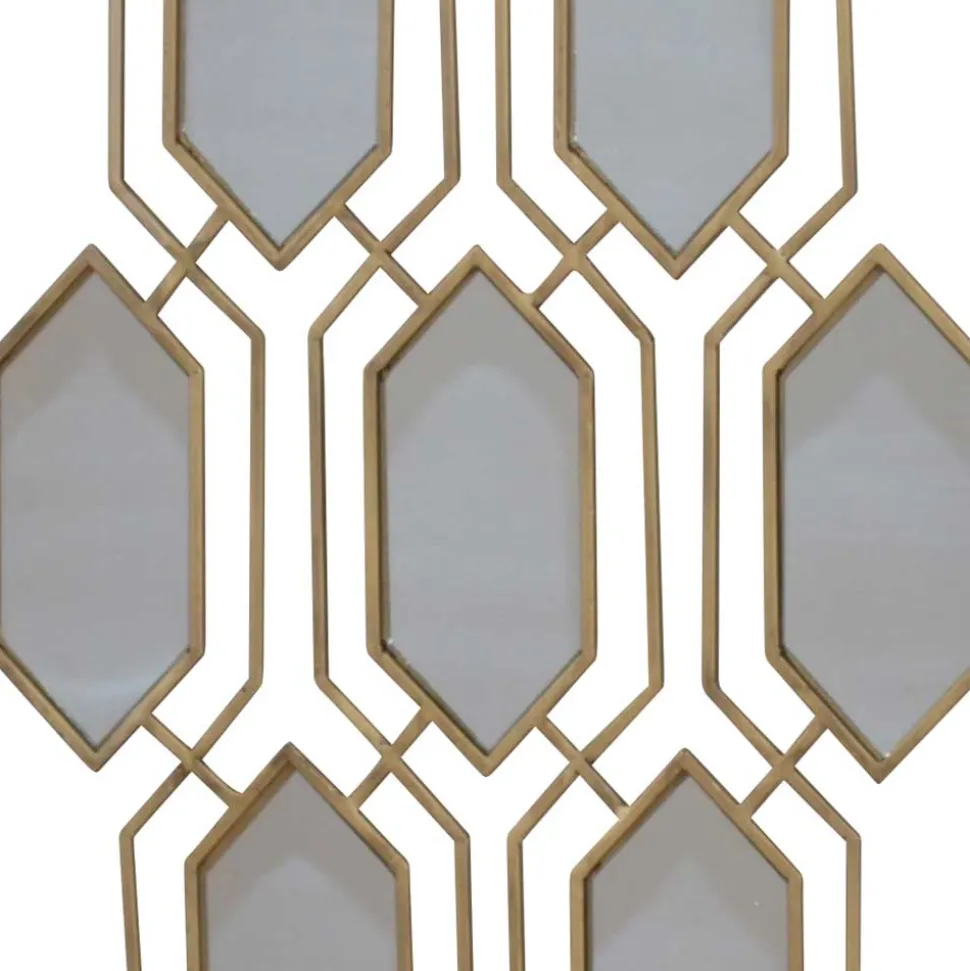 Wandspiegel Lyneka in Gold antik