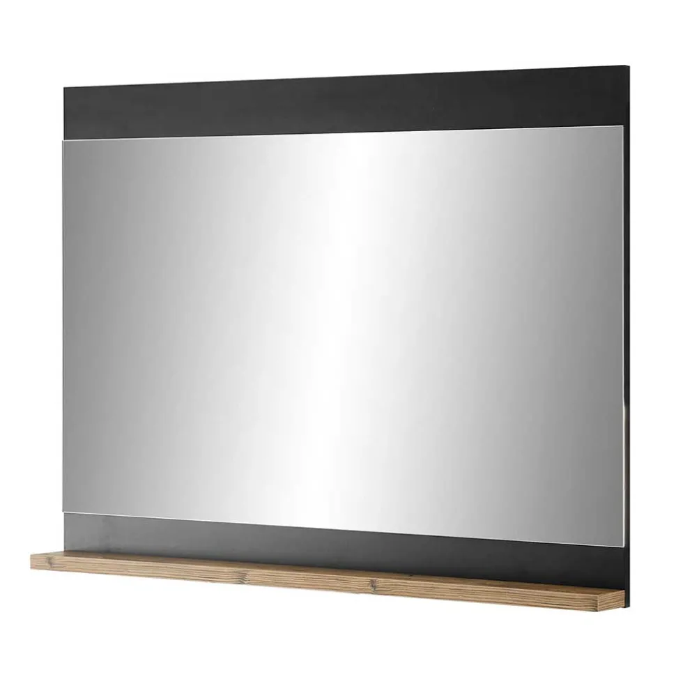 Wandspiegel mit Ablage 92x71x10 cm - Ebrican