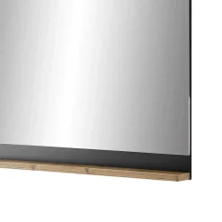 Wandspiegel mit Ablage 92x71x10 cm - Ebrican