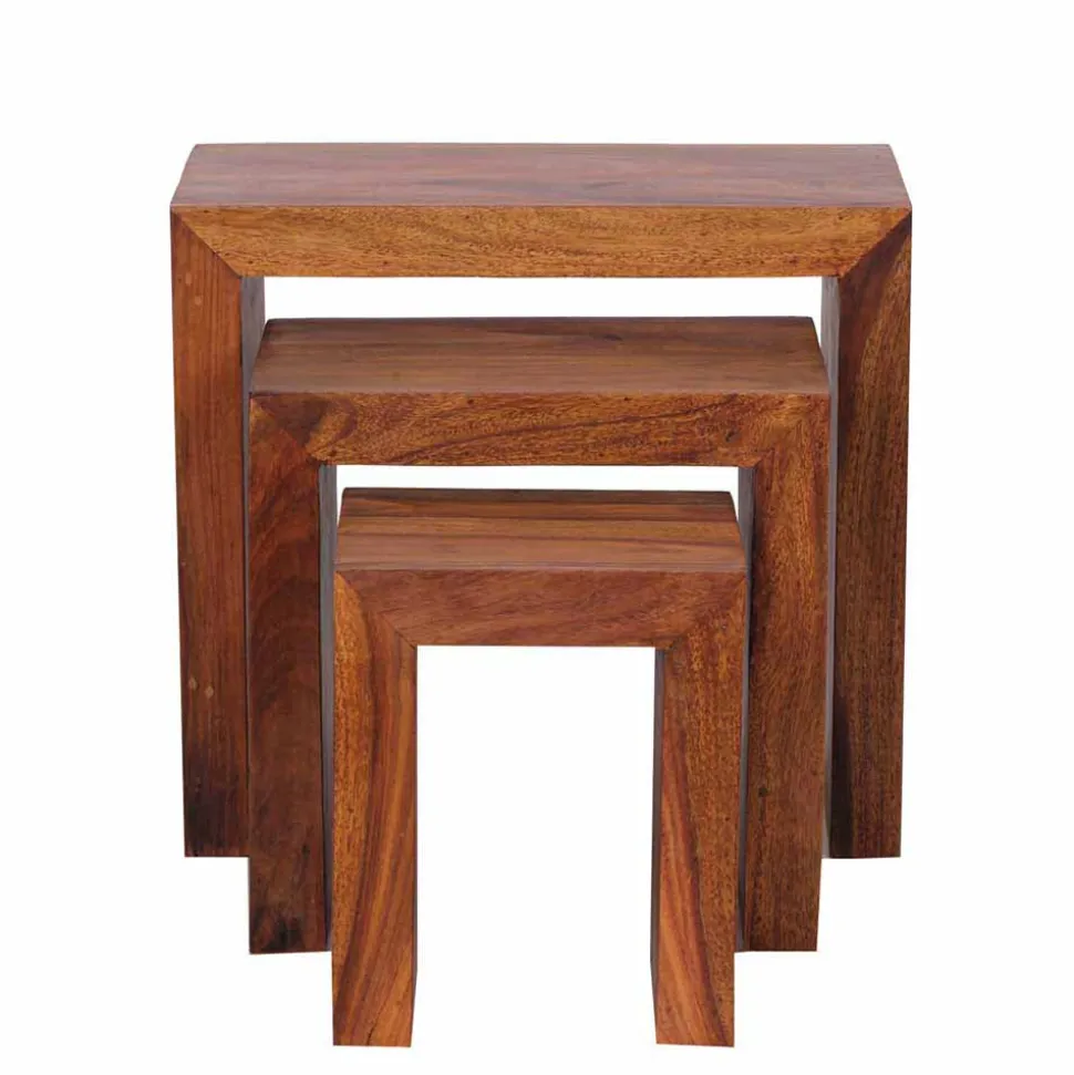 Wangen Dreisatztisch Hoslo ineinander schiebbar (dreiteilig)