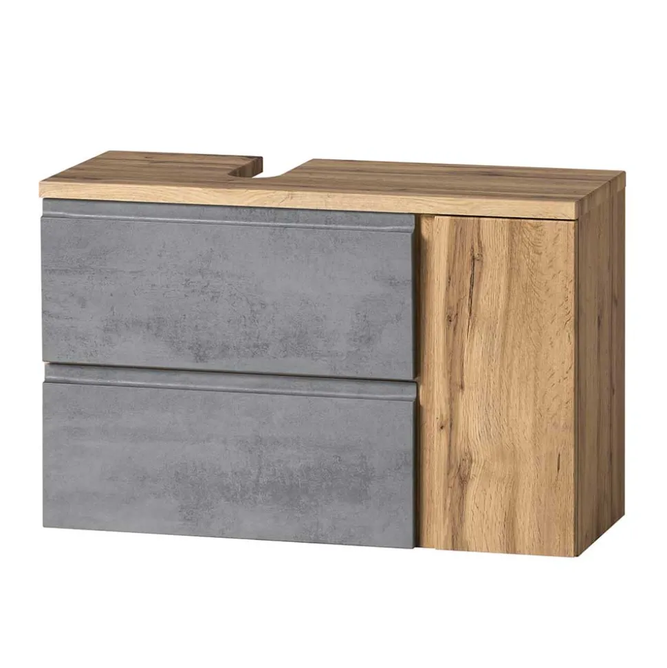 Waschbecken Badezimmerschrank stehend oder hängend - Mia