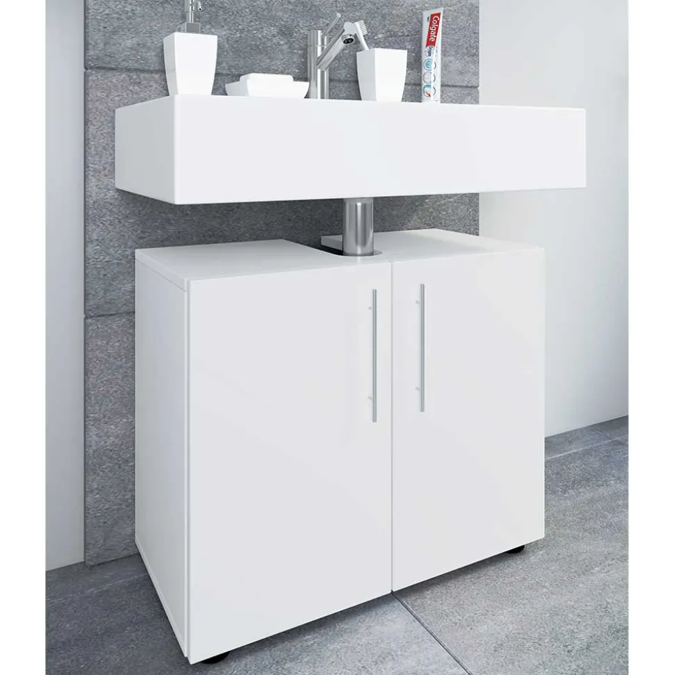 Waschbecken Badschrank mit Doppeltür - Sua