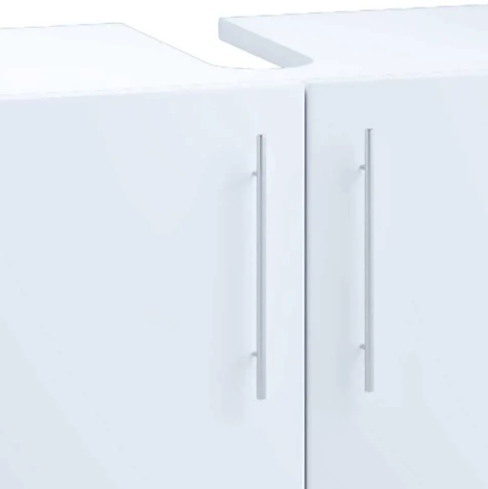 Waschbecken Badschrank mit Doppeltür - Sua