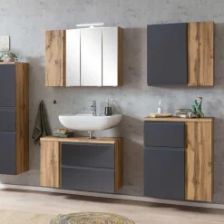 Waschbecken Unterschrank in 85 cm Breite - Jambi