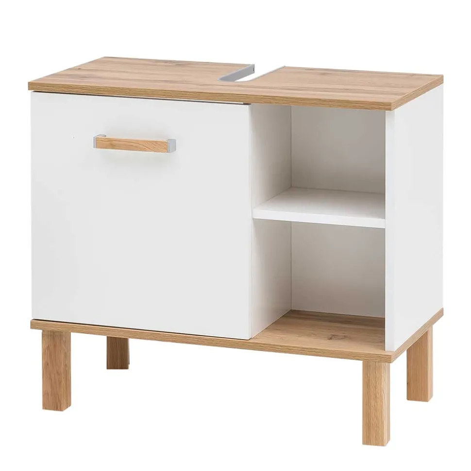 Waschbecken Unterschrank mit Tür & 2 Fächern - Utiona