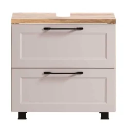 Waschbeckenschrank in Hellgrau - Trioto