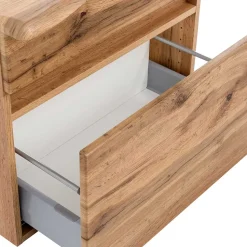 Waschbeckenschrank in Holzoptik Wildeiche - Drumias