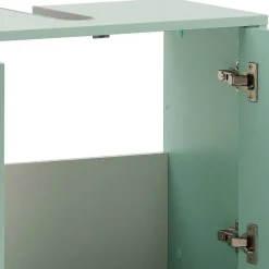 Waschbeckenschrank in Mintgrün & Gold - Aparcian