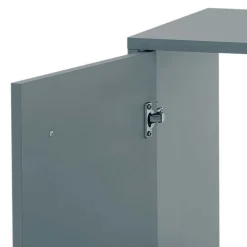 Waschbeckenschrank in Petrol Blau & Eiche - Matrera