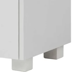 Waschbeckenschrank in Weiß & Wildeiche - Etravia