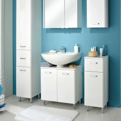 Waschbeckenschrank mit Doppeltür - Yennja