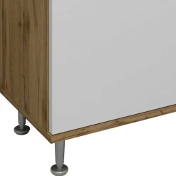 Waschbeckenschrank mit drei Schubladen & Tür - Nelani I