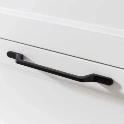 Waschbeckenunterschrank in Weiß mit Wildeiche - Gyatso