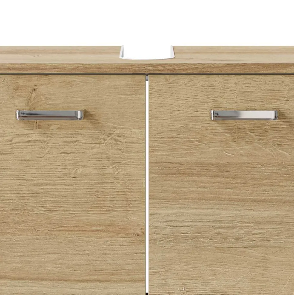 Waschbeckenunterschrank in Eiche Dekor - Madeonary