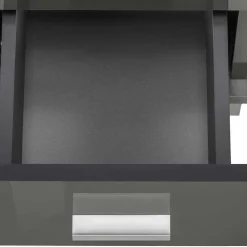 Waschbeckenunterschrank in Grau glänzend - Ulivia