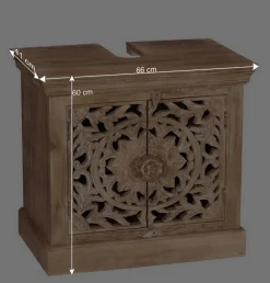 Waschbecken-Unterschrank im Vintage Country Look - Runiasa