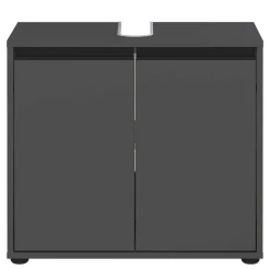 Waschbeckenunterschrank in Dunkelgrau - Rufu