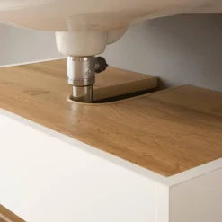 Waschbeckenunterschrank in Weiß - Nonessia