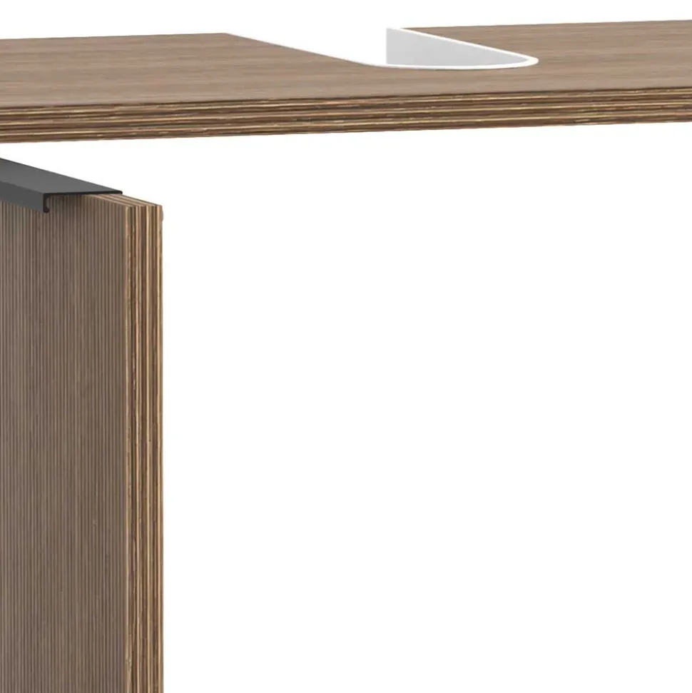 Waschbeckenunterschrank in Dekor Eiche Dunkel - Ucaida