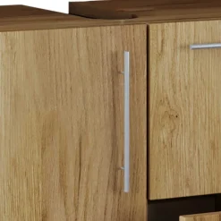 Waschbeckenunterschrank mit zwei Schubladen & Tür - Ostrivena