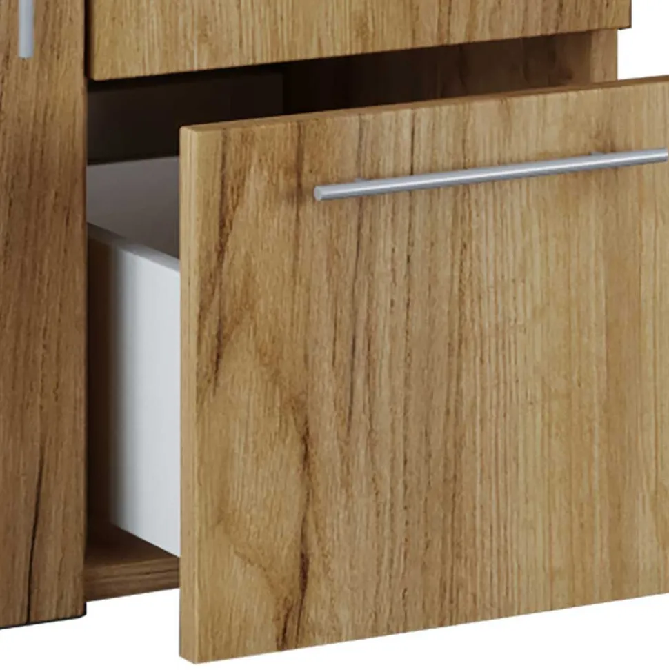 Waschbeckenunterschrank mit zwei Schubladen & Tür - Ostrivena