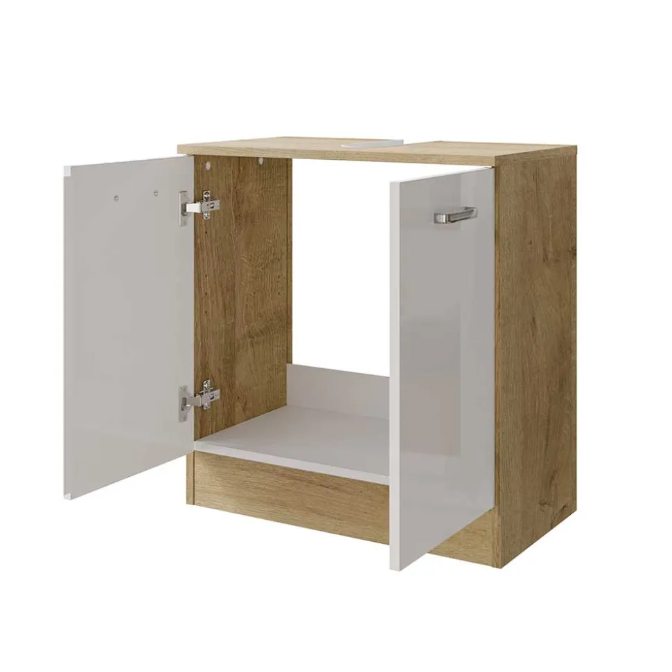 Waschbeckenunterschrank mit Sockelgestell - Highlamp