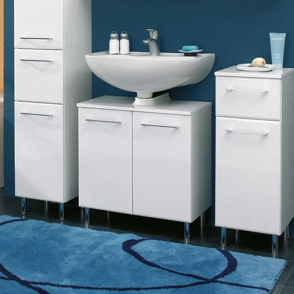 Waschbecken-Unterschrank mit Doppeltür - Makimona