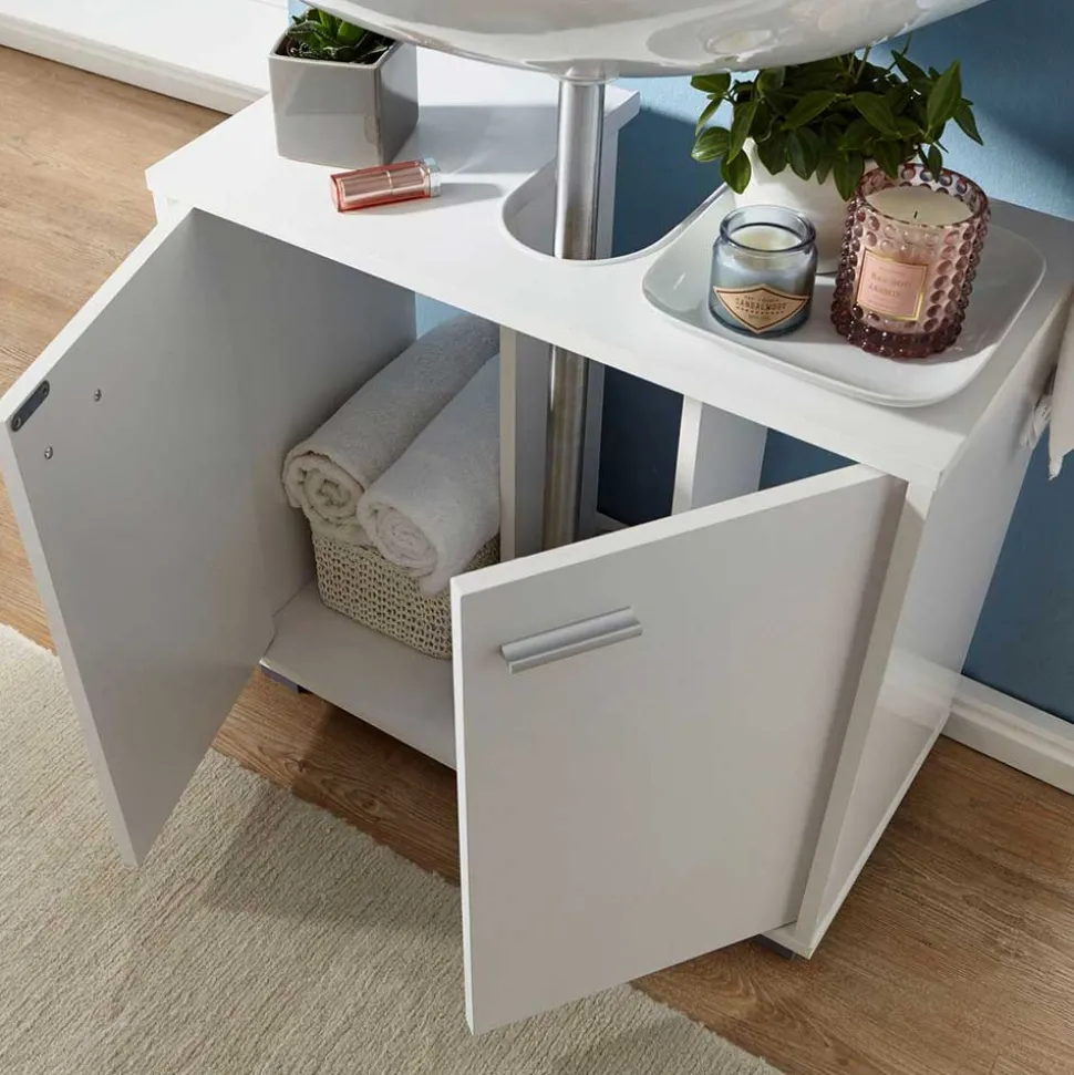 Waschbecken-Unterschrank mit Doppeltür - Hank