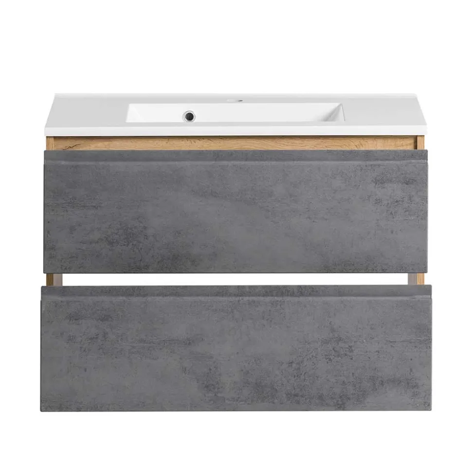 Waschbeckenunterschrank mit 80 cm Breite - Mia