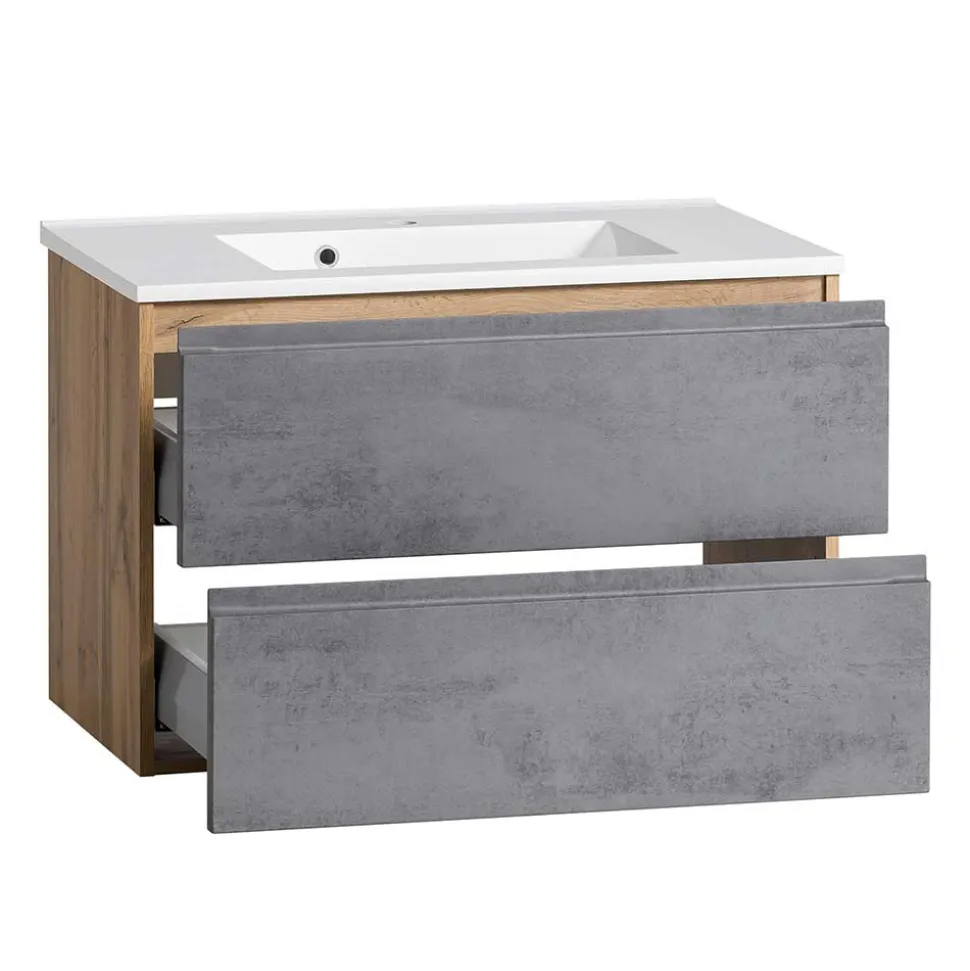 Waschbeckenunterschrank mit 80 cm Breite - Mia