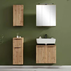 Waschbeckenunterschrank mit zwei Türen - Crystoga