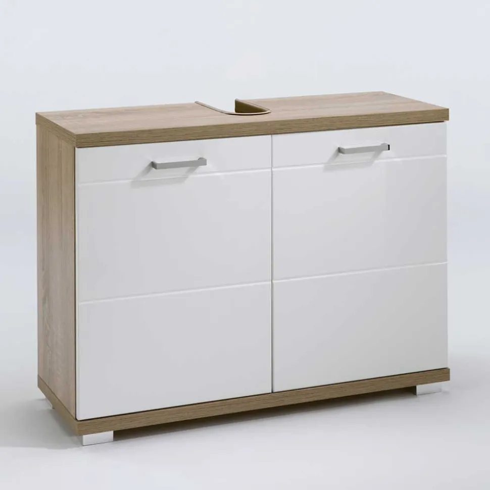 Waschbecken-Unterschrank 2-türig - Faneto