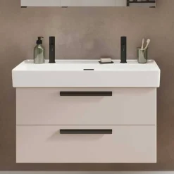 Waschkommode für zwei Armaturen - Adendras