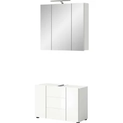 Waschplatz & Spiegelschrank Set - Vitablos (zweiteilig)