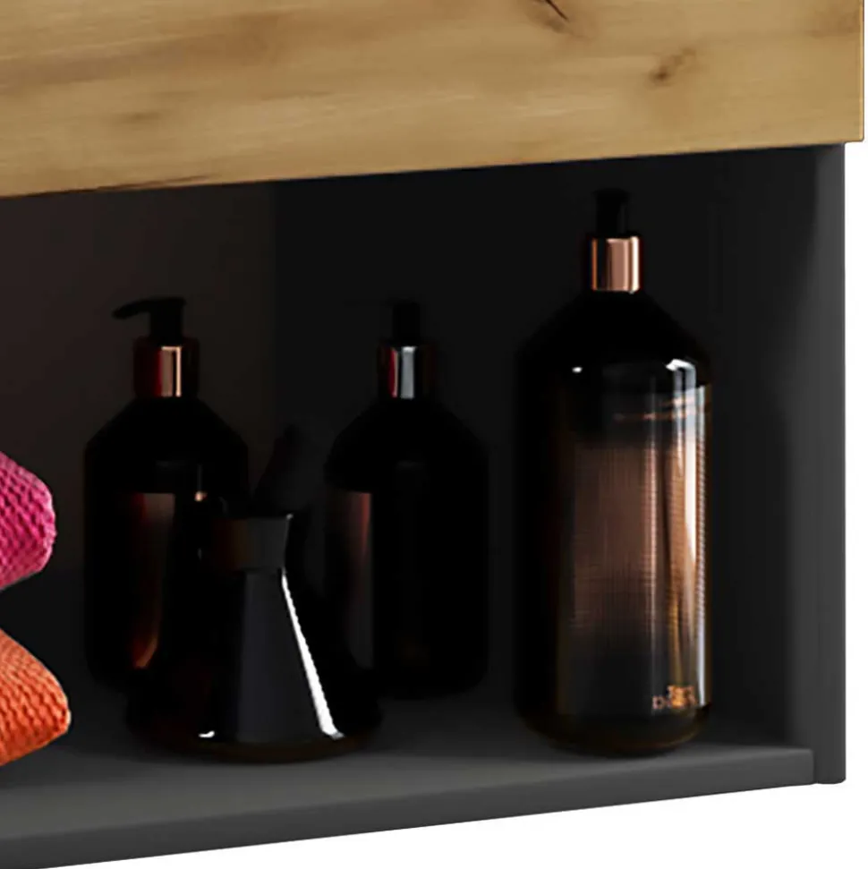 Waschplatz Badmöbelset zweifarbig - Effect (dreiteilig)