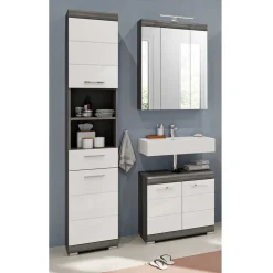 Waschplatz Einrichtung & Hochschrank - Nancys (dreiteilig)