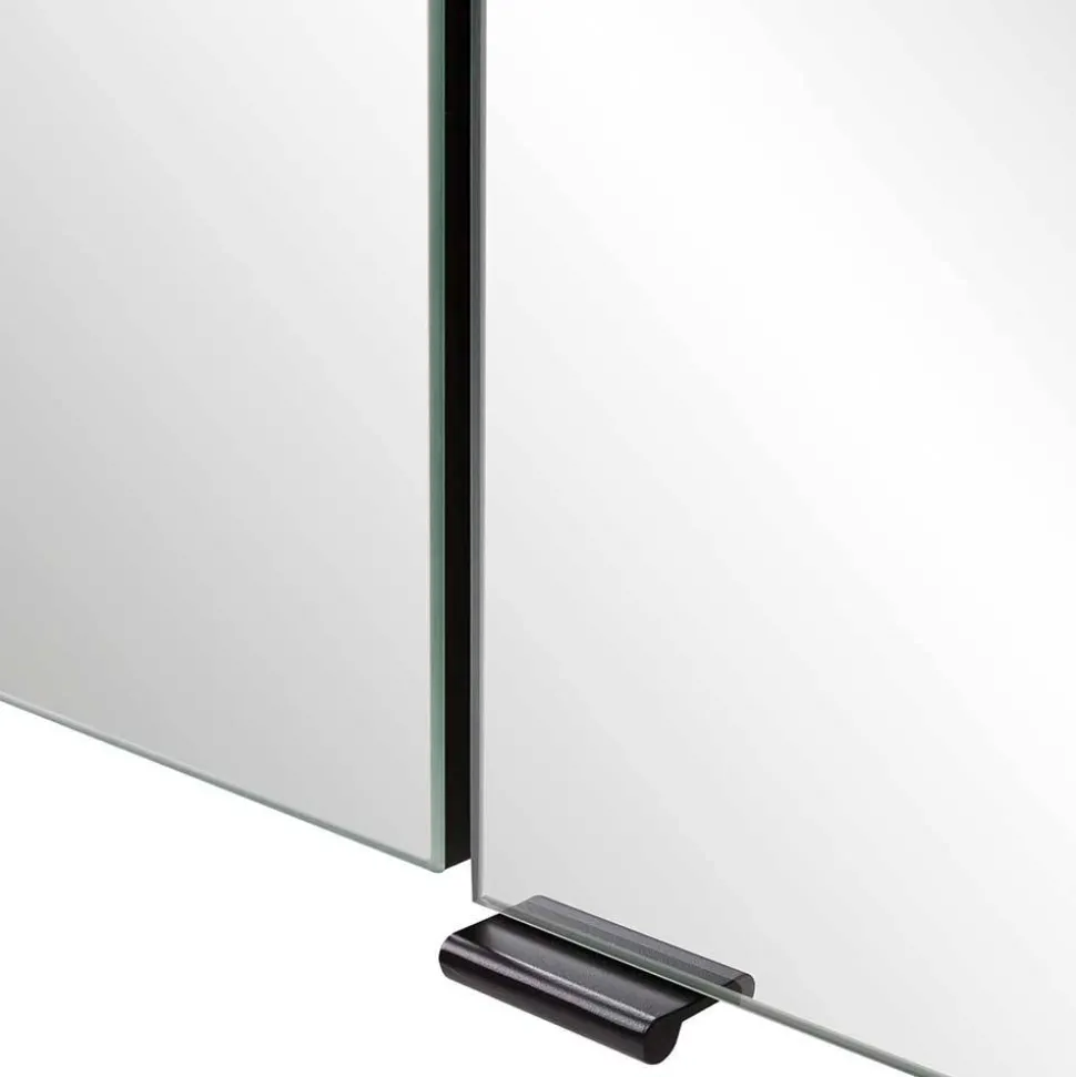 Waschplatz Einrichtung in Weiß mit Wildeiche - Gyatso (zweiteilig)