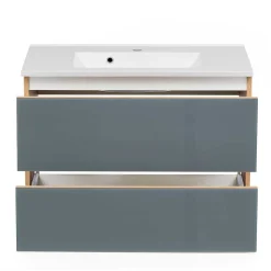 Waschplatz Einrichtung zweifarbig - Anviletca (zweiteilig)