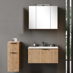 Waschplatz Einrichtungsset Möbel - Crystoga (dreiteilig)