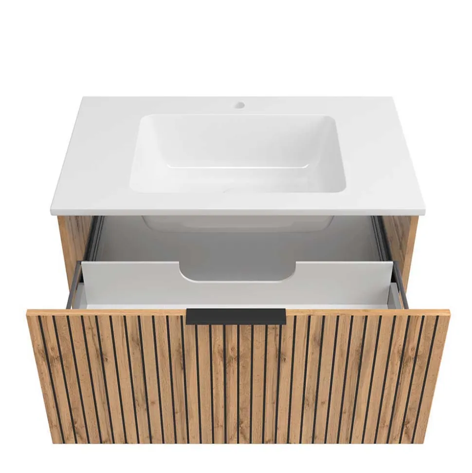 Waschplatz Einrichtungsset Möbel - Crystoga (dreiteilig)