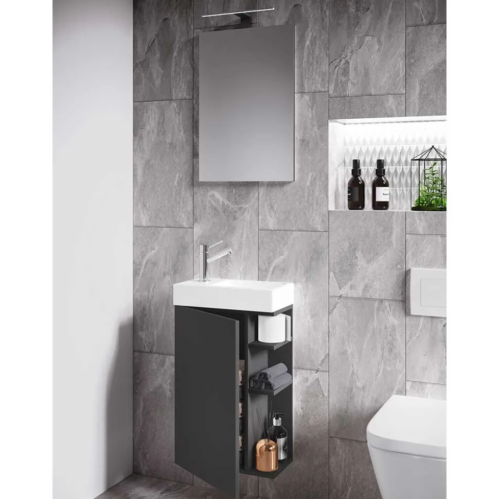 Waschplatz fürs Gäste-Bad Set - Fabio (zweiteilig)