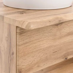 Waschplatz Kombination in Holzoptik - Tofias (zweiteilig)