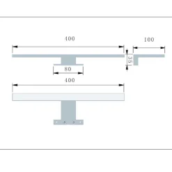 Waschplatz Möbel Set in Weiß - Neuvana (zweiteilig)