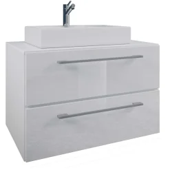 Waschplatz zum Aufhängen fürs Bad - Ipsum (zweiteilig)