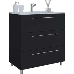 Waschtisch & Wandspiegel fürs Bad - Gloriella (zweiteilig)