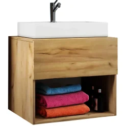 Waschtisch in Holzoptik Wildeiche Honig - Toulon