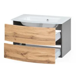 Waschtisch Konsole mit eingelassenem Becken - Vandija