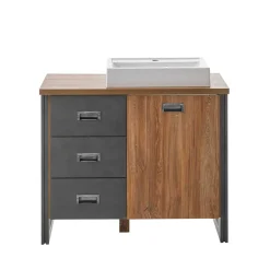 Waschtisch mit Aufsatzbecken 91 cm breit - Forawas